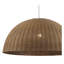 Pippa 1-Light Rattan Woven Pendant-409179973