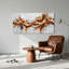 Ensemble de 1 tableau abstrait sur toile « Vagues »-129277772-129277773