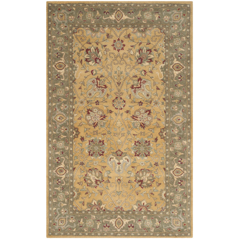 Dunbar Hand Tufted Wool Oriental Rug, Rectangle 4' x 6'