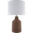 Lockwood Concrete Table Lamp with Linen Shade-104801012-104801011