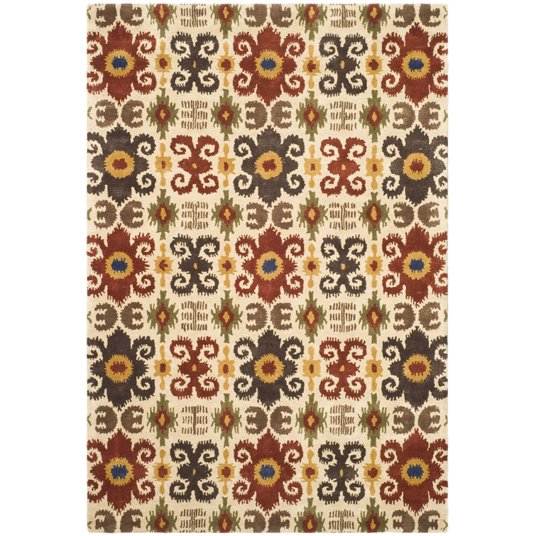 Bruges Southwestern Wool Hand Woven Area Rug