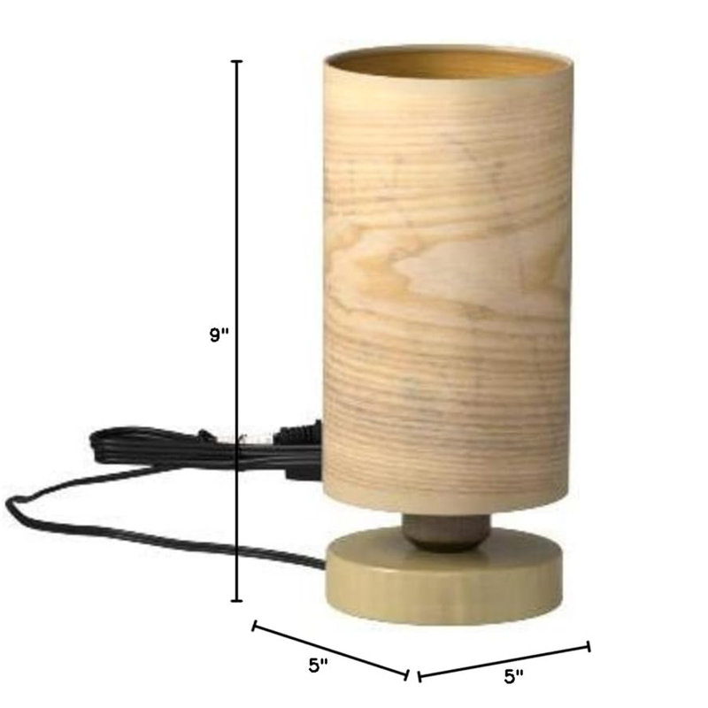 Birds in The Tree Wooden Style Table Lamp Night Light