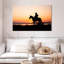 Silhouette de cowboy Lelar-107490282