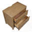Table de chevet 2 tiroirs avec prises USB