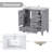 30" Single Bathroom Vanity with Ceramic Top-582759088