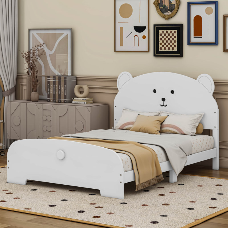 Lit avec rangement Lexy, Blanc