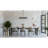 Coralie 6 - Light Dimmable Geometric Chandelier
