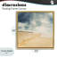Cadre flottant Beach On A Cloudy Day, design par Dirk Wüstenhagen-449370233-449370234