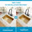 32"L x 19"W x 10"D Gold Drop-in / Undermount Single Bowl Kitchen Sink Stainless Steel
