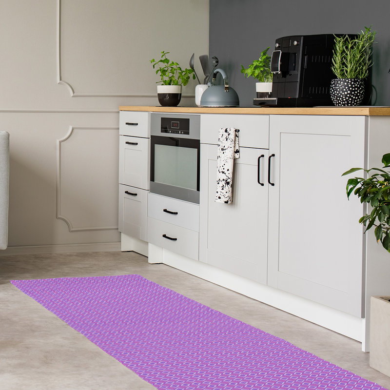 Chenille Geometric Indoor Rug, Runner 2'6" x 8'