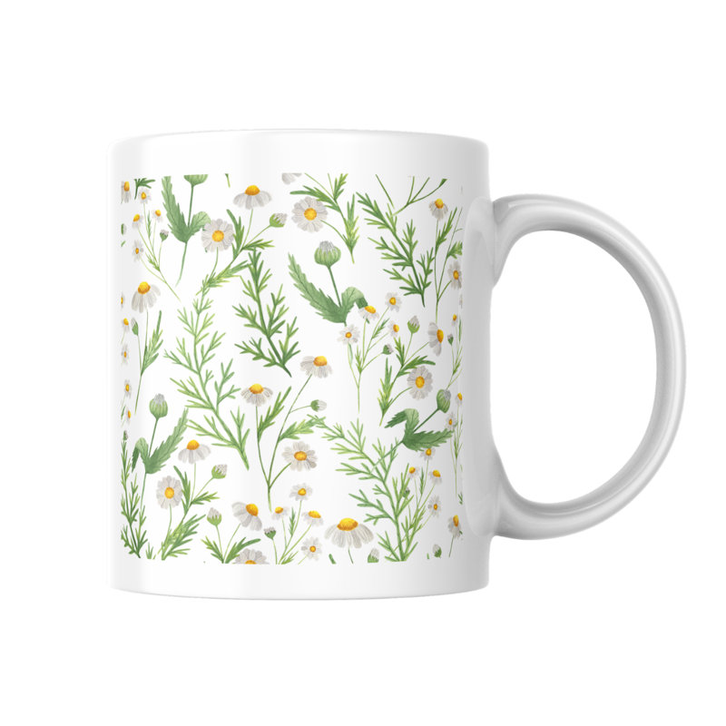 Mugs-set Of 6-white
