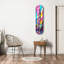 Peinture décorative en verre trempé