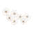 Metal Wire Foiled Floral Home Wall Decor with Scroll Accents-568491642