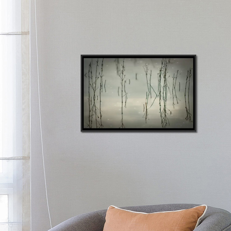 « anches est élevé », reproduction de photo sur toile, H 8 po x l 18 po x P 26 po, Toile avec cadre noir, Pas de tapis