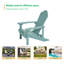 Chaise Adirondack Ionie Hips résistante aux intempéries-1809952428