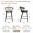 Chelssie Solid Wood Counter Stool-861479826-833232402-833232407