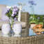 Balch 3 Seat Rattan Sofa Set