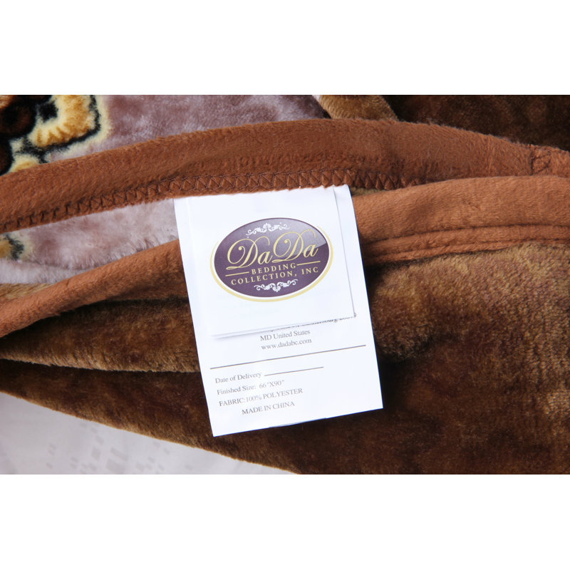 Throw Blanket, 90" L x 66" W