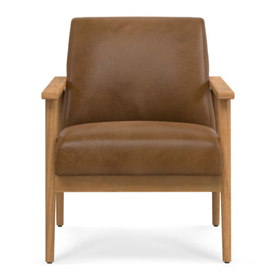 Paloma Genunine Leather Accent Chair