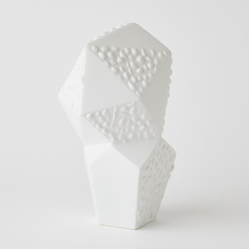 Les Facettes Sculpture, Matte White