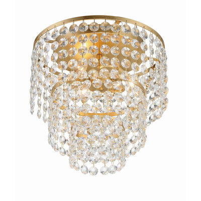 Plafonnier encastré 3 lumières 14 po Mardis