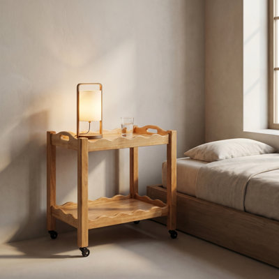 Table d'appoint roulante