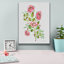 «Wild Rose Pink 2» par Jean Plout, art mural sur toile-1642104521