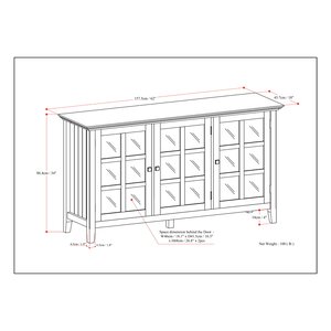 Lark Manor Edgecomb 62'' Sideboard & Reviews | Wayfair