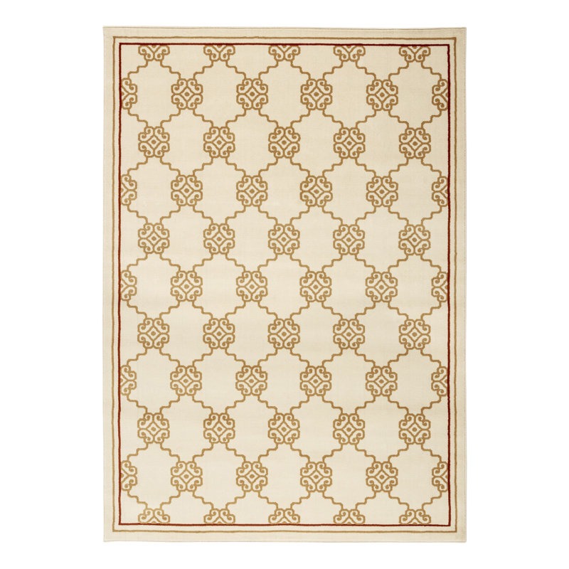Ivoire trellis tapis, Rectangle 7'10" x 10'10"