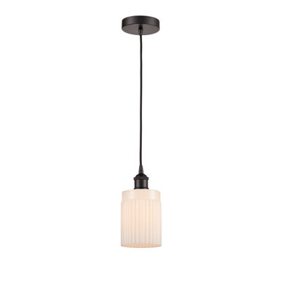 Luminaire suspendu cylindrique à 1 lumière Kamena