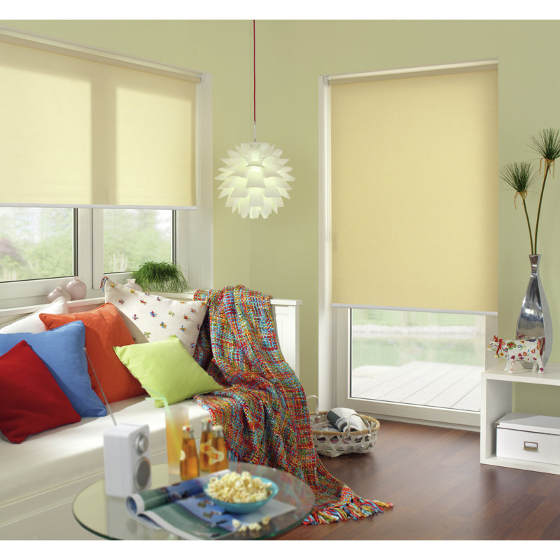 Semi Sheer Roll-Up Shade, Champagne, 180 cm L x 62 cm W