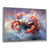 Silver Floater Framed