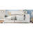 Full Size Wooden L-Shape Daybed With Seven Storage Cabinets And Two Storage Drawers