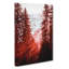 Mountain Through The Forest In Abstract - Wrapped Canvas-55308621