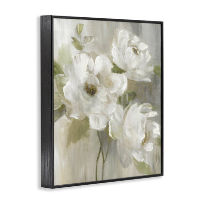 Subtile Magnolia Blossoms, estampe numérique, design par Nan