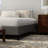 Black And Gray Full Size Bed Frame, A Foundation For Standard Mattresses, Offers Solid Support, Convenient Installation, High Capacity In Gray, Designed Seamless Use Under , Hassle - Setup, Up To-190227908-190227910