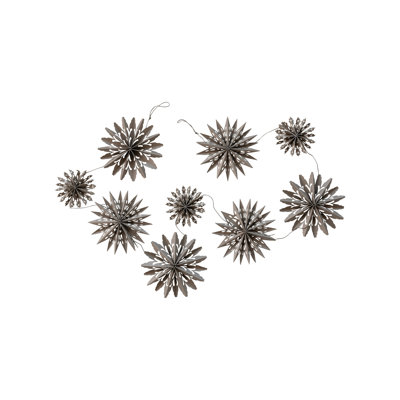 Paper Folding Snowflake Garland in Kraft Box