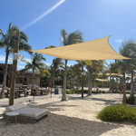Sun 8' x 12' Rectangular Shade Sail – UV Block, Outdoor Canopy for Patio & Garden