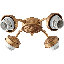 Ventilateur de plafond 4 lumières-16518498-16518495
