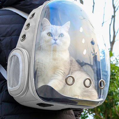 Transparent Capsule Pet Travel Backpack