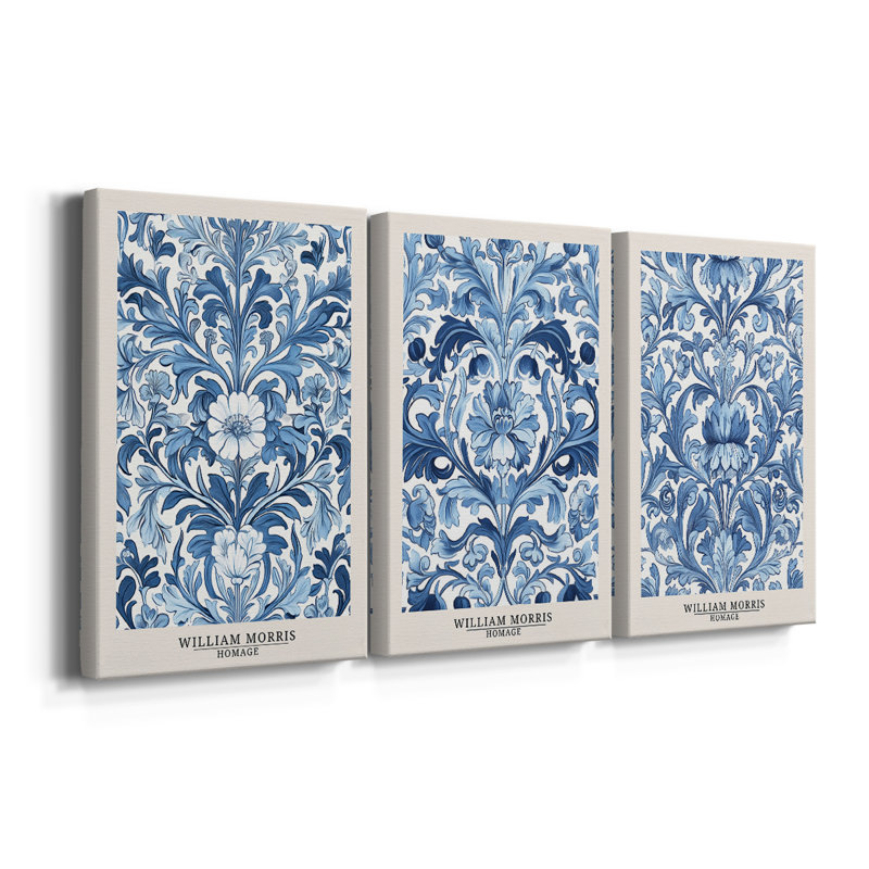 Série sur toile tendue sur mesure - 3 pièces, H 36 po x l 72 po