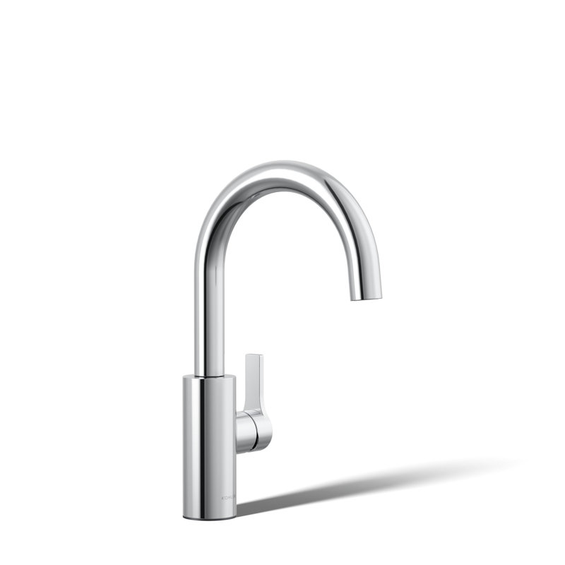 Robinet de lavabo barre à une poignée Elate, Polished Chrome