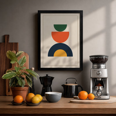 Stacked Geometry Minimalist - Print