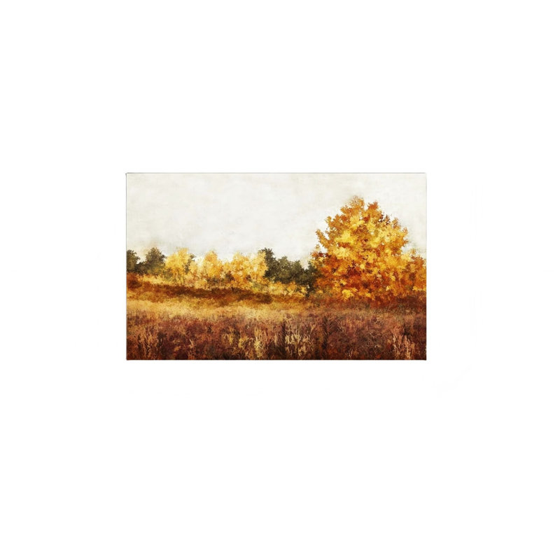Art rustique rétro d'automne, maison de campagne rustique, 30 x 20