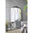 Full Length Arched Wall Mirror with Metal Frame