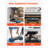 Aerobic Exercise Step Platform Height Adjustable Workout Stepper 4 Riser Blue-126366196