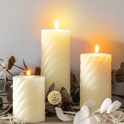 Vanilla Pillar Scented Pillar Candle