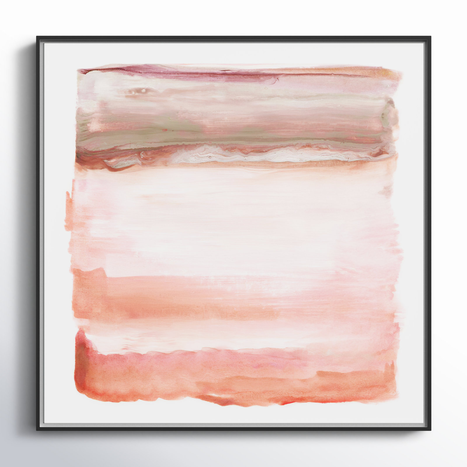 Lakeland "Boho Sky I" Print by Nan, 31.5" H x 31.5" W x 2" D, Black