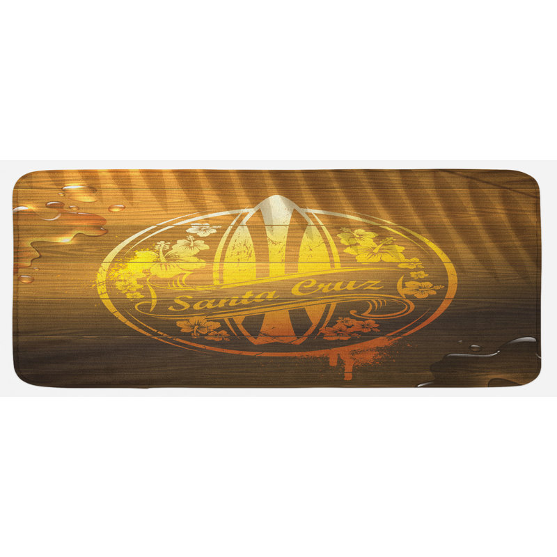 Tapis de cuisine surf
