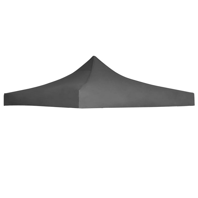 Freeport Park Fabric Replacement Canopy for Gazebo, Anthracite